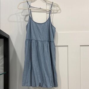 American Eagle Outfitters Light Blue Mini Dress